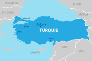 carte Turquie